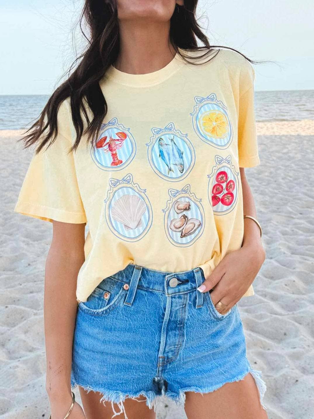 Coquette Coastal Graphic Tee