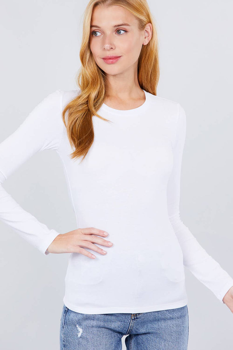 Long Sleeve High Neck