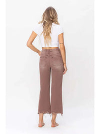90's Baby high rise crop jean