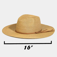 Sunny Days Braided Floppy Brim Hat