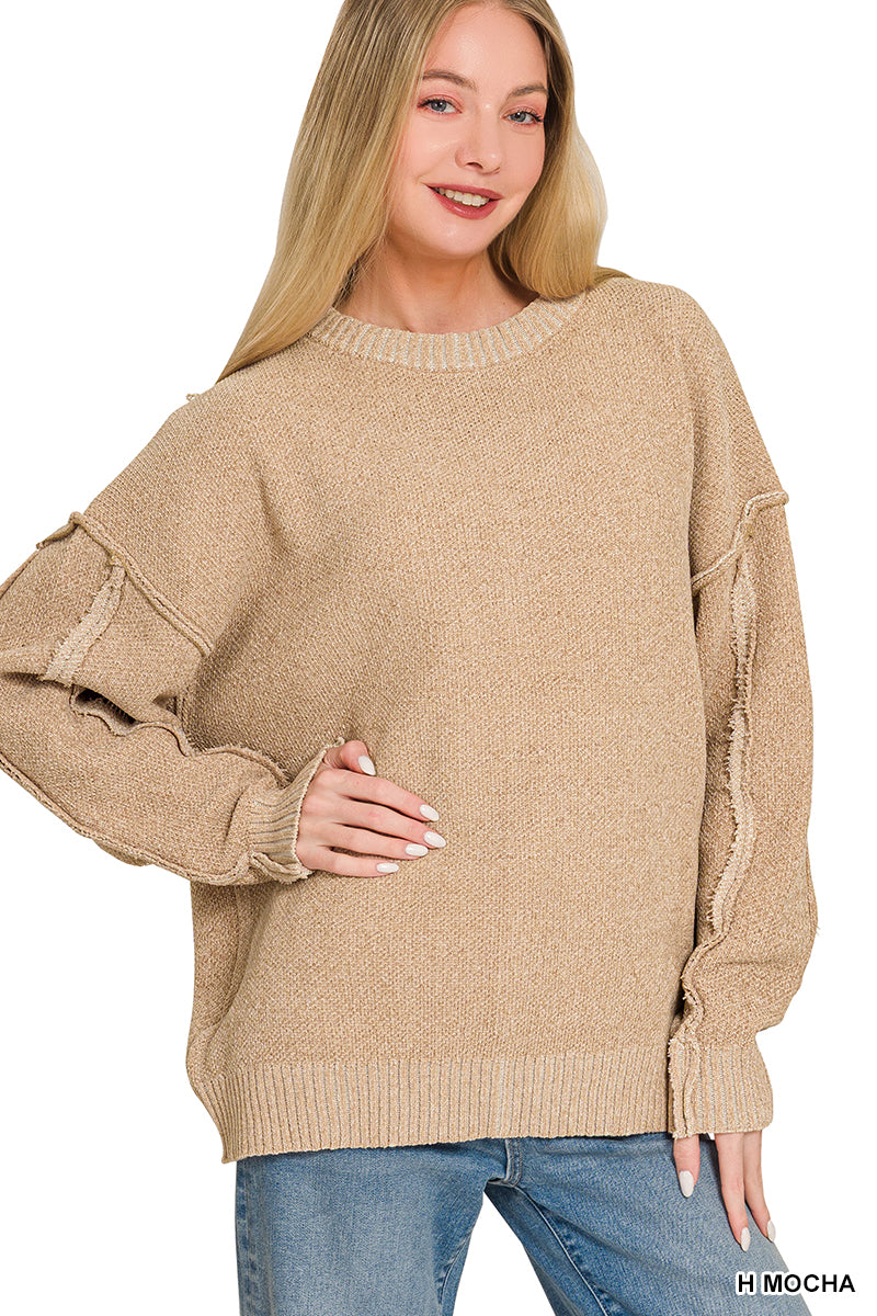 The Cozy Plot Twist Sweater