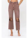 90's Baby high rise crop jean