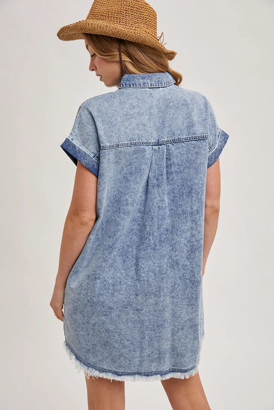 Lightwash Denim Dress