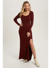 High Slit Maxi Dress