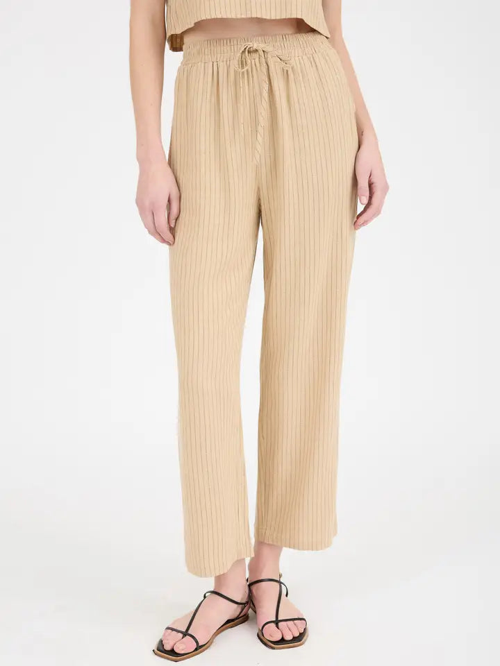 Striped Linen Pant