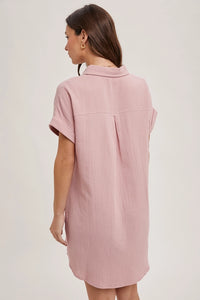 Sail Away Button Down Dress