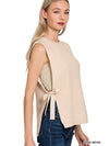 Side Tie Sweater