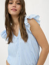 All Eyes On You Eyelet Blouse