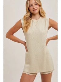 Coastal Bliss Cream Shorts