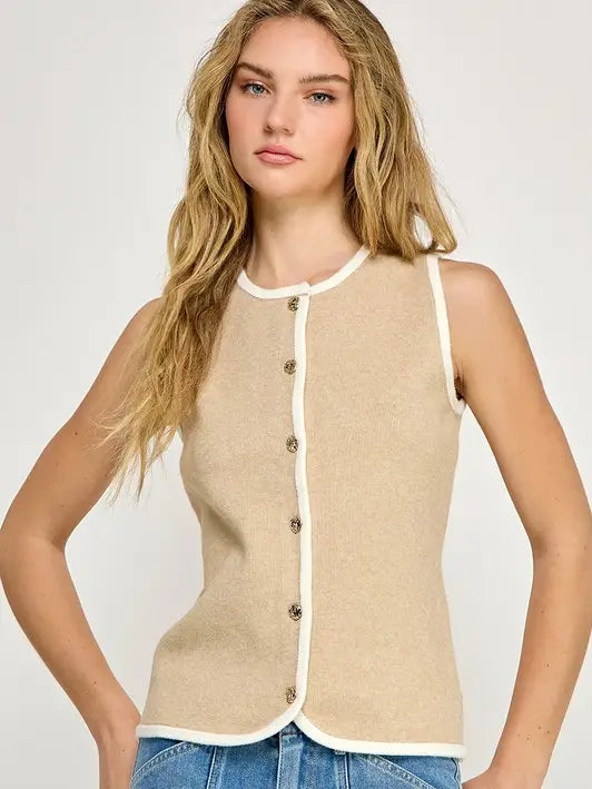 So Chic Sweater Vest