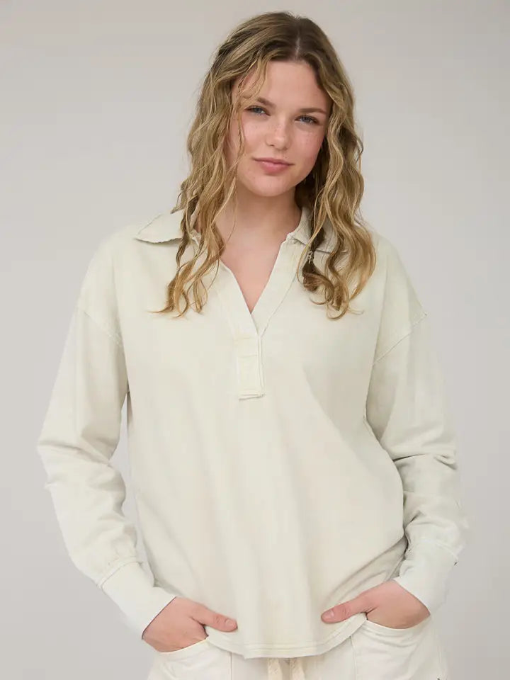 Weekend Wear Washed Long Sleeve