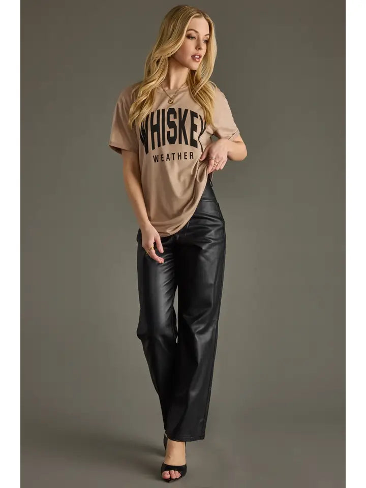 Whiskey Weather Tee