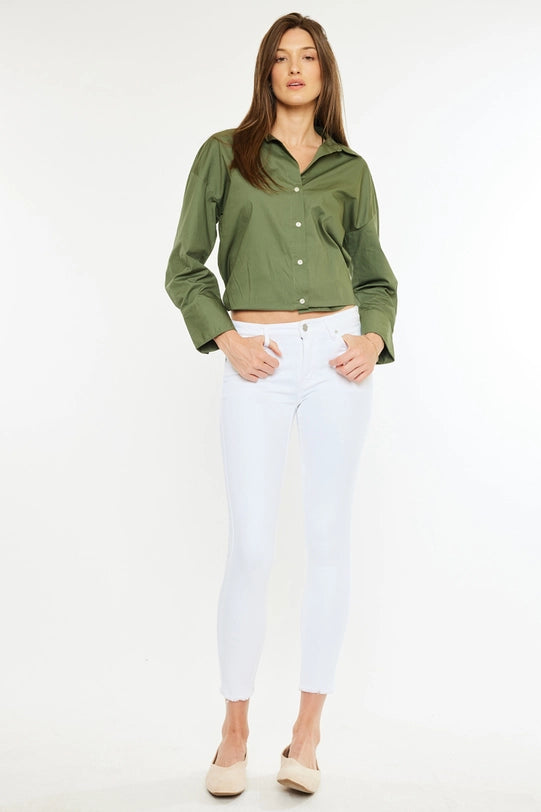 KanCan White Denim