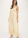 Ray Of Sunshine Eyelet Maxi Dress